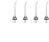 TrueLife AquaFloss C-series jets Orthodontic 4 pack TrueLife AquaFloss C-series jets Orthodontic 4 pack