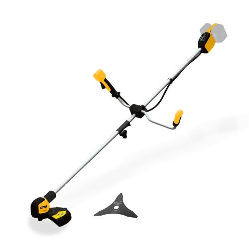 bez baterie a nabíječky Riwall PRO RABC 2620i - aku křovinořez 40 V (2 x 20 V)