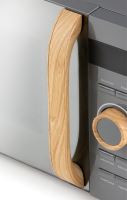 Mikrovlnná trouba - šedá - WOOD YOU - DOMO DO3420, Objem: 20 l, Talíř: 25,5 cm, Výkon: 700 W (10)
