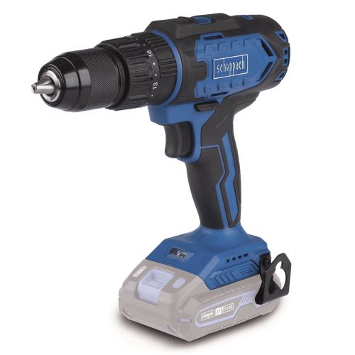 aku 20 V příklepový vrtací šroubovák (bez baterie a nabíječky) Scheppach C-CD45-X