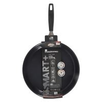MASTERPRO Pánev s nepřilnavým povrchem SMART 28cm nerez BGEU-4319 (4)