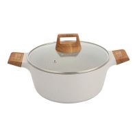 Kastrol s nepřilnavým povrchem a poklicí 20 cm Naturally (1)