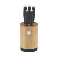 Sada nožů se stojanem BAMBOO 6 ks Antracit Collection (2)