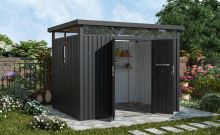 Zahradní domek G21 Atlanta 676 - 294 x 230 cm, slate grey (4)