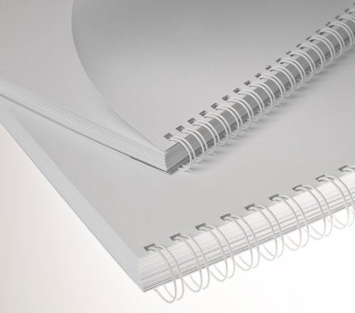 Vázací hřbet RENZ kovový (3/1") A4 průměr 16mm bílý 50ks