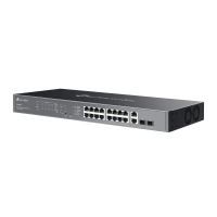 Switch TP-Link ES220GMP 2x GLan, 16x GLan s PoE+, 2x SPF combo, 250W, 19", Omáda SDN (2)