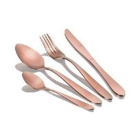 Sada příborů 24 ks Rosegold Metallic Line (1)