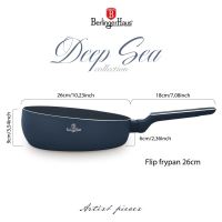 BERLINGERHAUS Pánev prohazovací 26 cm Deep Sea Collection BH-8370 (3)