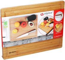 ALPINA Vál na těsto dřevěný 45 x 35 cmED-247356 (6)