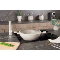 Pánev WOK s titanovým povrchem a poklicí 30 cm Sahara Collection (3)