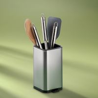 Odkapávač na příbory Plata nerez matná stříbrná 10,0x11,5x18,5cm (7)