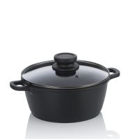 Hrnec Atura litý hliník černý 20 cm 1,7 l (9)