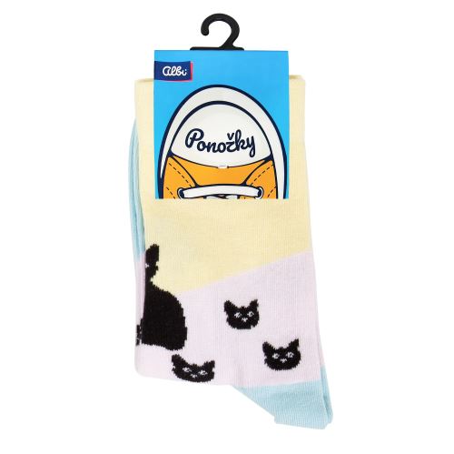 ALBI Ponožky - Kočky