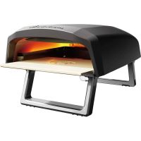 BERGNER Plynová pec na pizzu 500° C BGMP-9169-BK-DE (8)