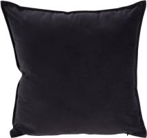 HOMESTYLING Polštář dekorační 45 x 45 cm ESSENTIALS antracit KO-HZ1011980 (1)