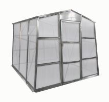 Skleník G21 GZ 48 - 251 x 191 cm, pozinkovaný (10)
