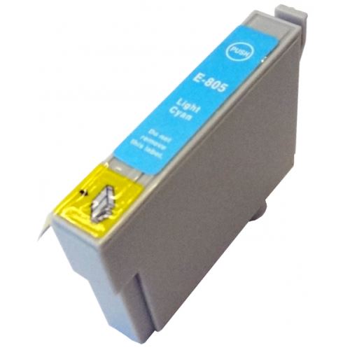 Inkoust T0805 kompatibilní světle azurový pro Epson Stylus R360 (15ml)