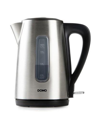 Rychlovarná konvice nerezová - DOMO DO738WK, Objem: 1,7 l, Příkon: 2200 W