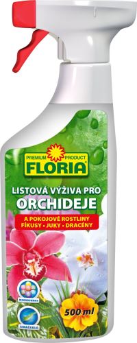 Hnojivo Agro  FLORIA Listová výživa Orchidea a pokoj. rostl. 500 ml