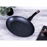 BERLINGERHAUS Pánev na ryby a steaky s mramorovým povrchem 35 cm Black Rose Collection BH-7149 (2)