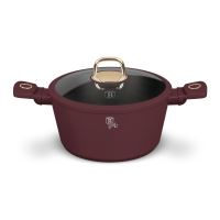 BERLINGERHAUS Kastrol s titanovým povrchem a poklicí 24 cm Leonardo Collection BH-8041 (1)