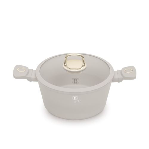 BERLINGERHAUS Kastrol s titanovým povrchem a poklicí 24 cm Sahara Collection BH-8071