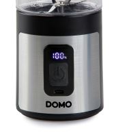Aku smoothie mixér Blender-to-go 120W - černý - DOMO DO751BL (20)