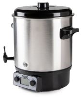 Zavařovací hrnec s LCD - volitelný plast kohout - DO42328PC, Plně automatický, nerezový, objem 27 l, 2000 W, 2 otvory, 2 záslepky, plastový kohout Zavařovací hrnec s LCD - volitelný plast kohout - DO42328PC, Plně automatický, nerezový, objem 27 l, 2000 W, 2 otvory, 2 záslepky, plastový kohout