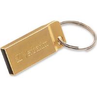 16GB USBFlash 3.0 METAL EX Gold VERBATIM (1)