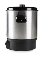 Zavařovací hrnec s LCD - volitelný plast kohout - DO42328PC, Plně automatický, nerezový, objem 27 l, 2000 W, 2 otvory, 2 záslepky, plastový kohout (7)