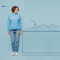 Hrnec Atura litý hliník černý 16 cm 1 l (3)