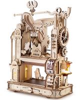 Hračka Robotime 3D dřevěné mechanické puzzle Tiskařský lis Hračka Robotime 3D dřevěné mechanické puzzle Tiskařský lis