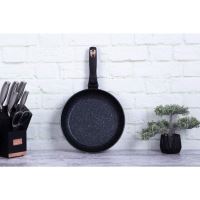 BERLINGERHAUS Pánev s nepřilnavým povrchem a odnímatelnou rukojetí 28 cm Black Rose Collection BH-1952 (6)