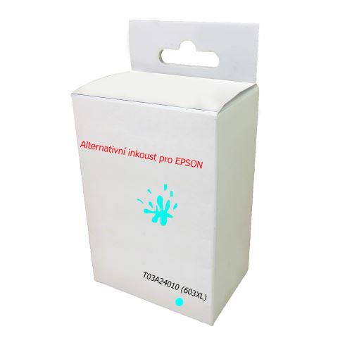 Inkoust T03A24010 (603XL) kompatibilní azurový pro Epson
