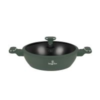 BERLINGERHAUS Kastrol s titanovým povrchem a poklicí 28 cm Matte Green Collection BH-8163 (2)