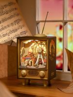 Hračka Robotime 3D dřevěné puzzle Karneval při západu slunce (3)