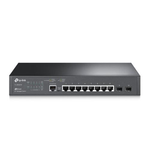 Switch TP-Link TL-SG3210 JetStream L2 Managed, 8x GLan,  2x SFP