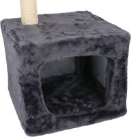 PET COMFORT Škrábadlo pro kočky s pelíškem dvoupatrové 68x30x30cm ED-211815 (3)