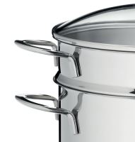 KELA Hrnec na těstoviny nerez s poklicí CAILIN 24cm KL-10991 (5)