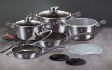 Sada nádobí Berlingerhaus s mramorovým povrchem 13 ks Carbon PRO Line BH-6886 (1)