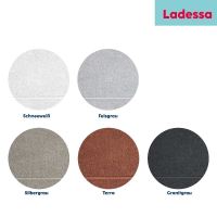 KELA Koupelnová předložka Ladessa Ladessa 100x60 cm bavlna stříbrnošedá KL-23486 (5)
