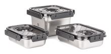 Set G21 nerezových vakuovacích dóz, 3 ks (11)