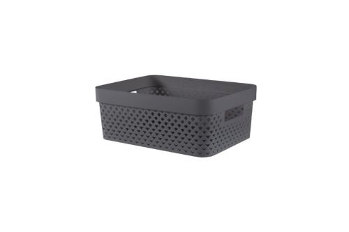Box Curver Pure S 11 l tmavě šedý