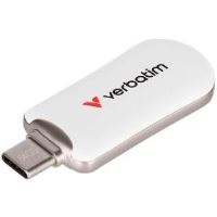 64GB USB Flash 3.2 G1 USB-C Wh VERBATIM (1)