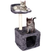PET COMFORT Škrábadlo pro kočky s pelíškem dvoupatrové 68x30x30cm ED-211815 (6)