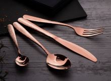 BERLINGERHAUS Sada příborů 24 ks nerez Rosegold Metallic Line II BH-2619 (4)