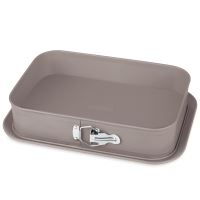 BERLINGERHAUS Forma na dort hranatá s titanovým povrchem 39x27 cm Taupe Collection BH-7943 (3)