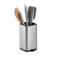Odkapávač na příbory Plata nerez matná stříbrná 10,0x11,5x18,5cm (1)