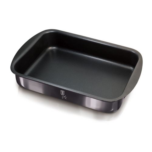 BERLINGERHAUS Plech na pečení s titanovým povrchem 40x28,5 cm Carbon Pro Line BH-7899