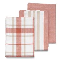 KELA Utěrka Pasado 100% bavlna terra 3dílná 65,0x45,0cm KL-15973 (1)
